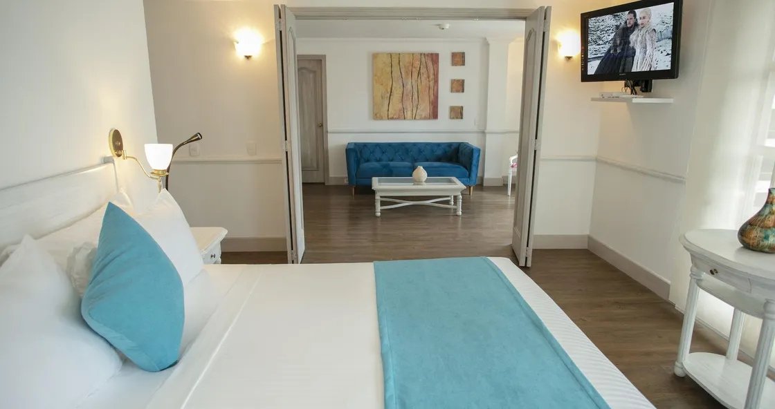 Suite Máster Dúplex Maria Antonieta de Hotel Vintage Bogotá